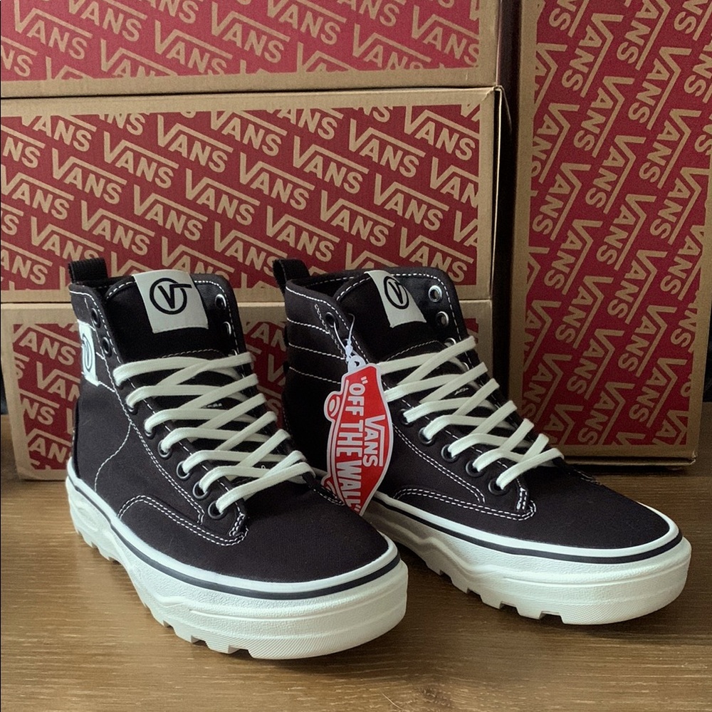 Vans Black High-Top Sneakers